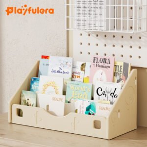 Kids' Book & Toy Storage Rack - Single/Double Sided - Windowsill & Tabletop