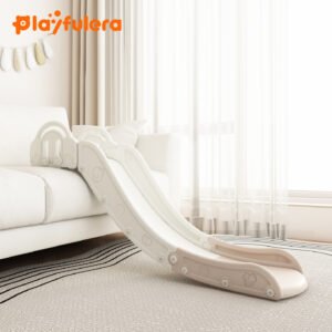 Zoom-Racer Car-Shaped Toddler Slide for Indoor Fun